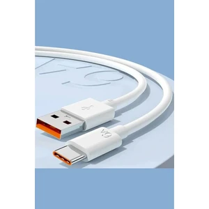 Type-C Şarj Kablosu 6A (80CM) Yüksek Kalite Hızlı Şarj Destekli