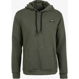 Discovery Expedition Haki Erkek Kapüşonlu Sweatshirt D3WM-SWT27