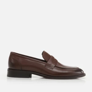02AYH274010A480 Hakiki Deri Kahve Erkek Loafer
