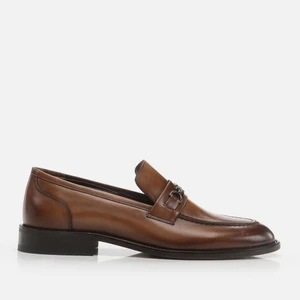 02AYH274000A490 Hakiki Deri Ceviz Erkek Loafer