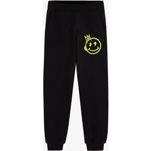 B Heavy Weight Fleece Jogger Sweatpant Erkek Çocuk Siyah Eşofman Altı SK232186-001