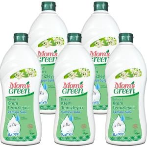 Mom's Green 5'li Bitkisel Krem Temizleyici Banyo Çamaşır Sulu 5 x 750 ml
