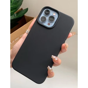 Apple iPhone 15 Pro Max Kılıf Lansman Tasarım Içi Kadife Lüx Silikon