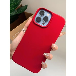 Apple iPhone 15 Pro Max Uyumlu Kılıf Lansman Tasarım Içi Kadife Lüx Silikon