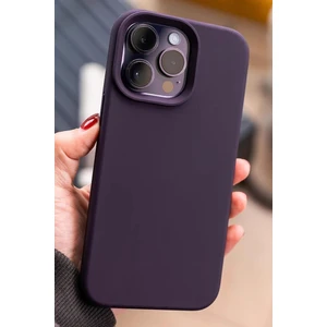 Apple iPhone 15 Pro Max Kılıf Lansman Tasarım Içi Kadife Lüx Silikon