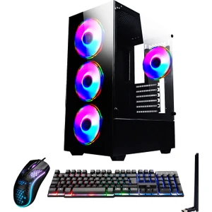 Fullforce FF445 R5-3600 16GB Ram 256GB SSD 1tb HDD RX580/8GB Oyuncu Masaüstü Bilgisayar