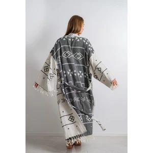 CAKKA Organik Pamuk  Dokuma  Tasarım Plaj Kıyafeti/kaftan /kimono /desing Caftan