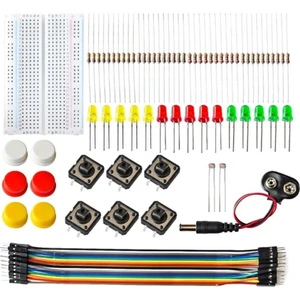 Elektronik Başlangıç Seti Arduino Starter Kit Breadboard LED Dıy