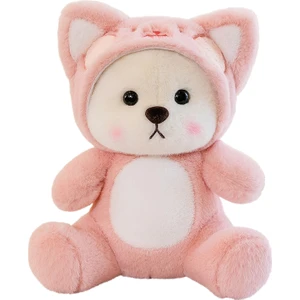 Şapkalı Peluş Oyuncak Ayıcık