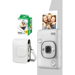 Instax Mini Liplay Fotoğraf Makinesi Çantalı ve 20'li Filmli Hediye Seti 1