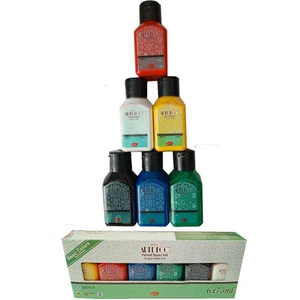 Parmak Boyası 6 Renk 75 ml 1 Paket 6 Lı Parmak Boya Anasınıfı Okul Öncesi Kreş Etkinlik