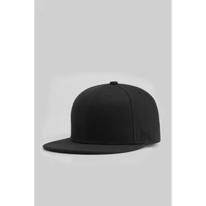 Basic Street Snapback Hiphop Cap Siyah Şapka