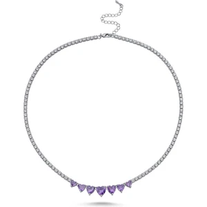Merano Design Seven Heart Kolye