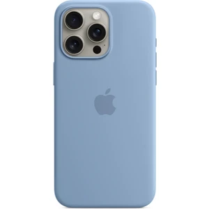 iPhone 15 Pro Max Magsafe Silikon Kılıf - Buz Mavisi MT1Y3ZM/A