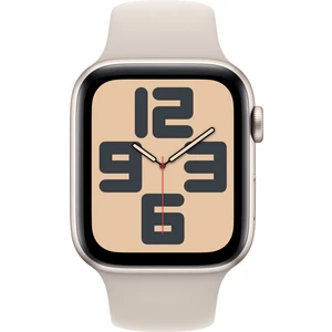 Watch SE 2.Nesil (2023) GPS 44mm Starlight Aluminium Case with Starlight Sport Band - S/M