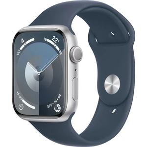 Watch Seri 9 Gps 45MM Gümüş Rengi Alüminyum Kasa Spor Kordon - S/m MR9D3TU/A