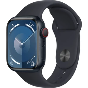 Watch Seri 9 Gps + Cellular 41MM Gece Yarısı Alüminyum Kasa Spor Kordon - M/l MRHT3TU/A