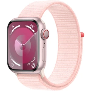 Watch Seri 9 Gps + Cellular 41MM Pembe Alimünyum Kasa Spor Loop MRJ13TU/A