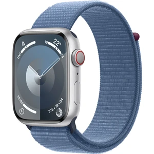 Watch Seri 9 Gps + Cellular 45MM Gümüş Rengi Alüminyum Kasa Spor Loop MRMJ3TU/A