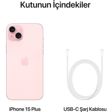 Apple iPhone 15 Plus 128 GB Pembe Fiyatı - Taksit Seçenekleri