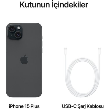 iPhone 15 Plus 256 GB Siyah Fiyatı - Taksit Seçenekleri