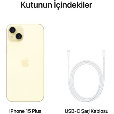 Apple iPhone 15 Plus 512 GB Sarı Fiyatı - Taksit Seçenekleri