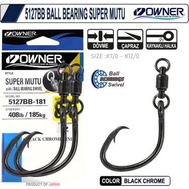 Owner Super Mutu 5127BB + Ball Bearing