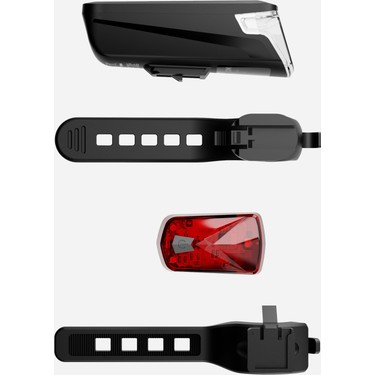 Decathlon Elops Ön ve Arka Aydınlatma Seti - ST510 USB Fiyatı