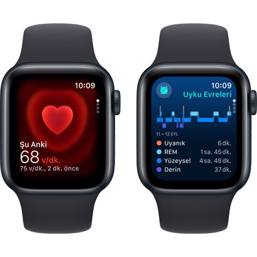 Apple Watch SE GPS + Cellular, 40 mm Gece Yarısı Alüminyum Fiyatı