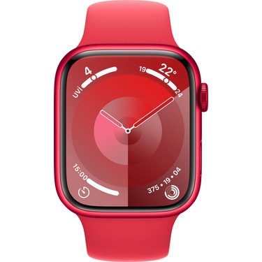 Apple Watch Series 9 GPS 45mm Kırmızı Alüminyum Kasa Spor Fiyatı