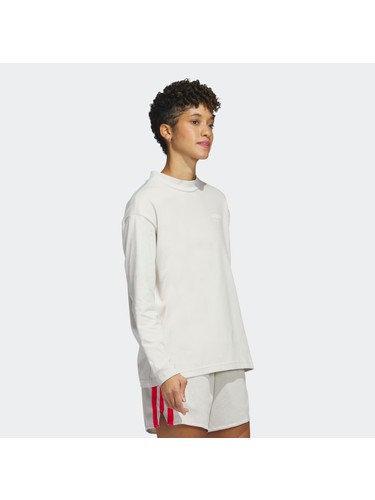 Adidas mock hot sale neck shirt