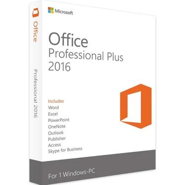 Microsoft Office 2016 Professional Plus Dijital Lisans