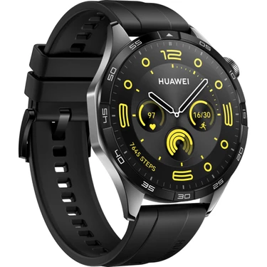 HUAWEI　スマートウォッチ WATCH GT4 46mm Black Huawei Watch GT4 46 mm Siyah Modeli - Akıllı Saat, Sağlık Fiyatı