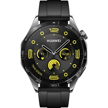Huawei Watch GT4 46 mm  Siyah Modeli - Akıllı Saat, Sağlık Takibi ve Bağlantı