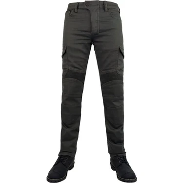 The Biker Jeans Adventure Flexi Khaki Korumalı Motosiklet Kot