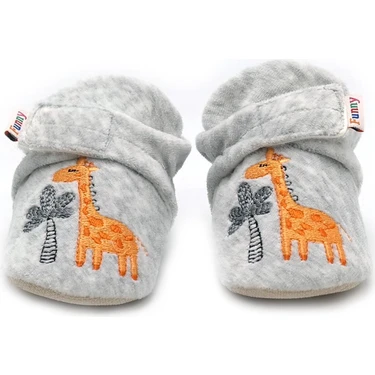 Funny Baby Nakışlı Cıtlı Rahat Panduf Esnek Ergonomik Yumuşacık Taban Özel Tasarım  Organik Rahat