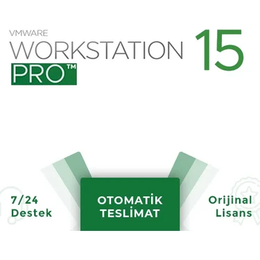 Vmware Workstation Pro 15 Ömür Boyu Dijital