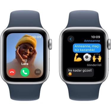 Apple Watch SE 2.Nesil (2023) GPS 40mm Silver Aluminium Case Fiyatı