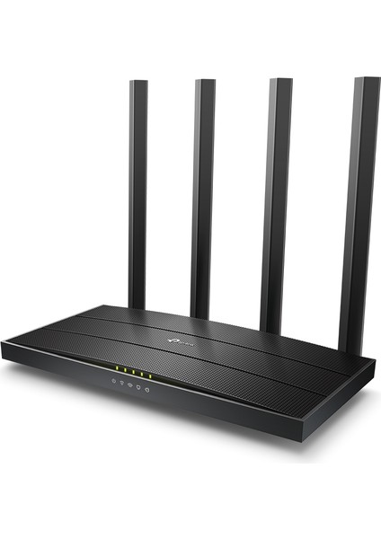 TP-Link Archer A6, AC1200 Mbps, MU-MIMO, 4 Gigabit LAN Bağlantı Noktası, Beamforming, WPA3, Access Point Modu, Ebeveyn Denetimleri, Dual-Band Wi-Fi 5 Router