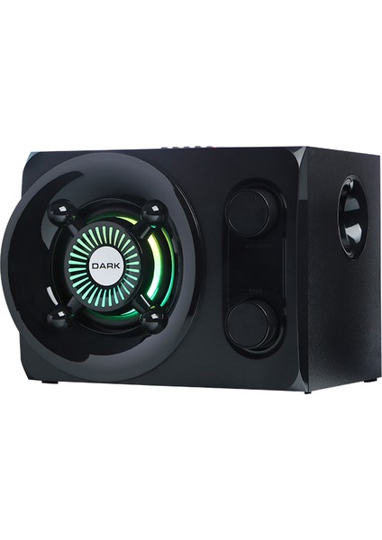 SP-212 Total 25W Rms 7 Farklı Renk Titreşimli LED 2+1 Multimedya Speaker (DK-AC-SP212)