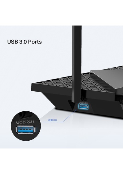 TP-Link Archer AX72 Pro, AX5400 Mbps, Fiber Destekli, 1×2.5 Gbps WAN/LAN Port, VPN Destekli, USB 3.0 Port, 1 GHz CPU, TP-Link HomeShield, Oyun için İdeal Xbox/PS/8K Steam, Multi-Gigabit WiFi 6 Router