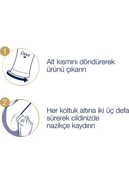 Kadın Stick Deodorant Original 1/4 Nemlendirici Krem Etkili 40 g