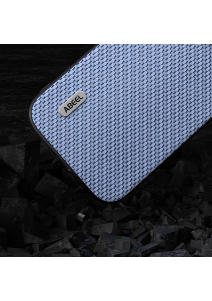 Iphone 15 Pro Pu Deri Kaplamalı Pc+Tpu Telefon Kılıfı Karbon Fiber Doku Kıyafet Anti-Slatch Kapak Işık Mavi (Yurt Dışından) fiyatları