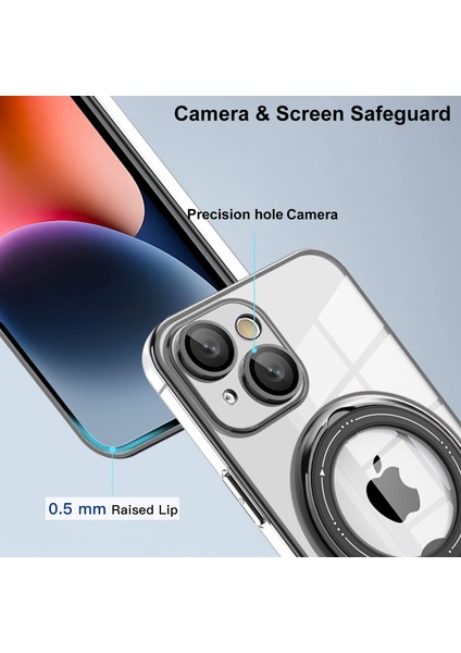 Iphone 12 Pro Telefon Kılıfı Pc+Tpu Telefon Kılıfı Dönen Kickstand Telefon Kapağı Magsafe-Green İle Uyumlu Şok Geçirmez Kılıf (Yurt Dışından) fırsatları