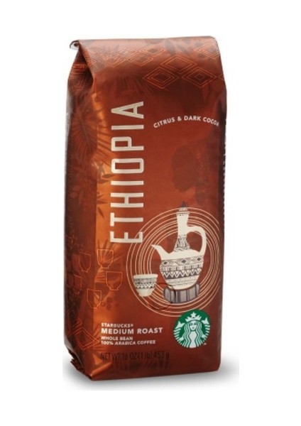 Ethiopia %100 Arabica Çekirdek Kahve 250 Gr