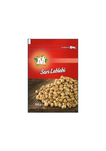 Çifte Kavrulmuş Sarı Leblebi 200 gr