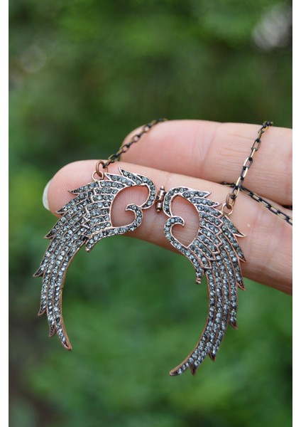 Black Diamond Melek Kanadı Kadın Kolye fırsatları