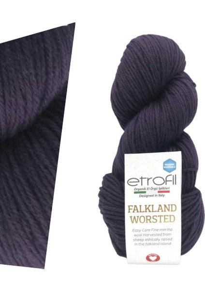 Falkland Worsted 76055 Eggplant