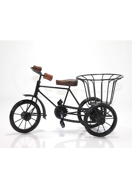 Ferforje Dekoratif Bisiklet Şaraplık ST00088