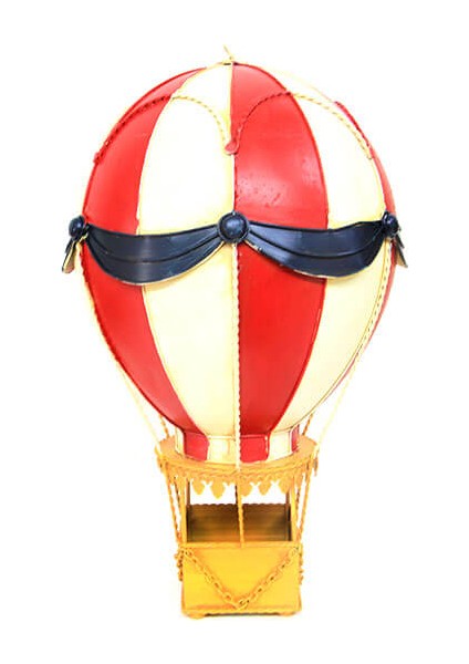 Dekoratif Metal Sıcak Hava Balonu
